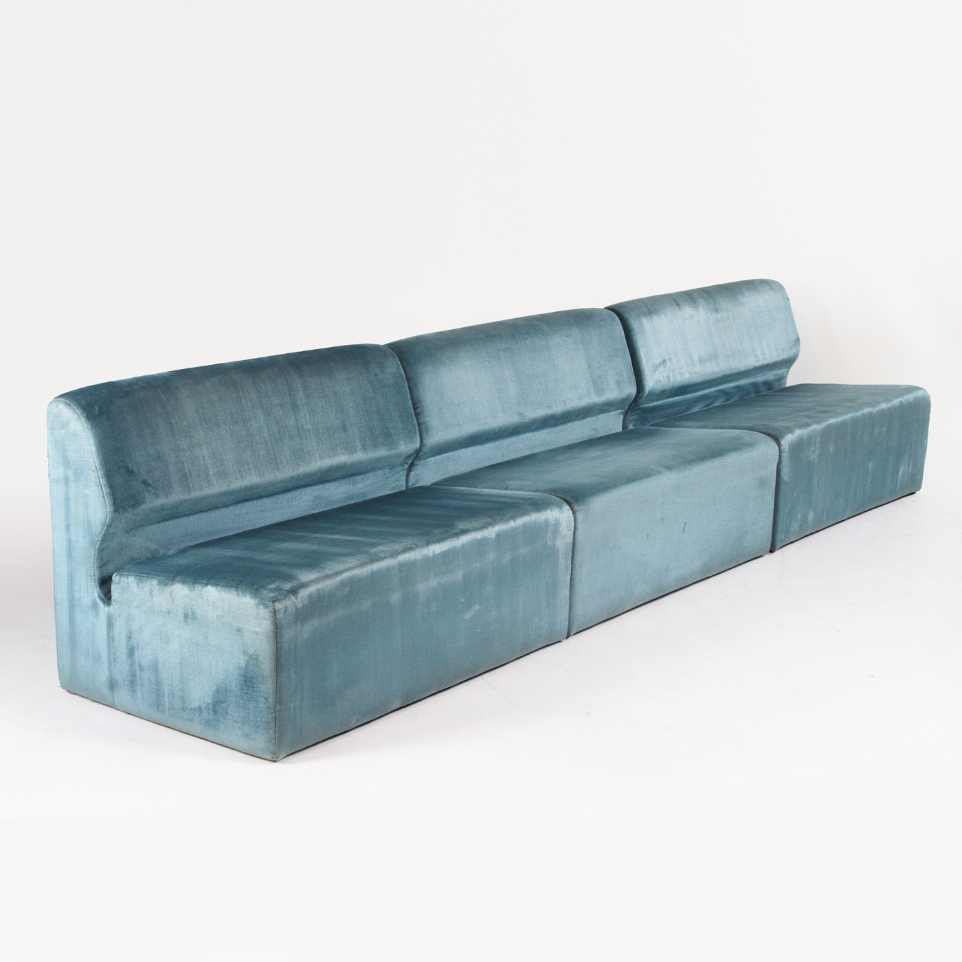 divano modulare, modular sofa, velvet, velluti, design, vintage, modernariato