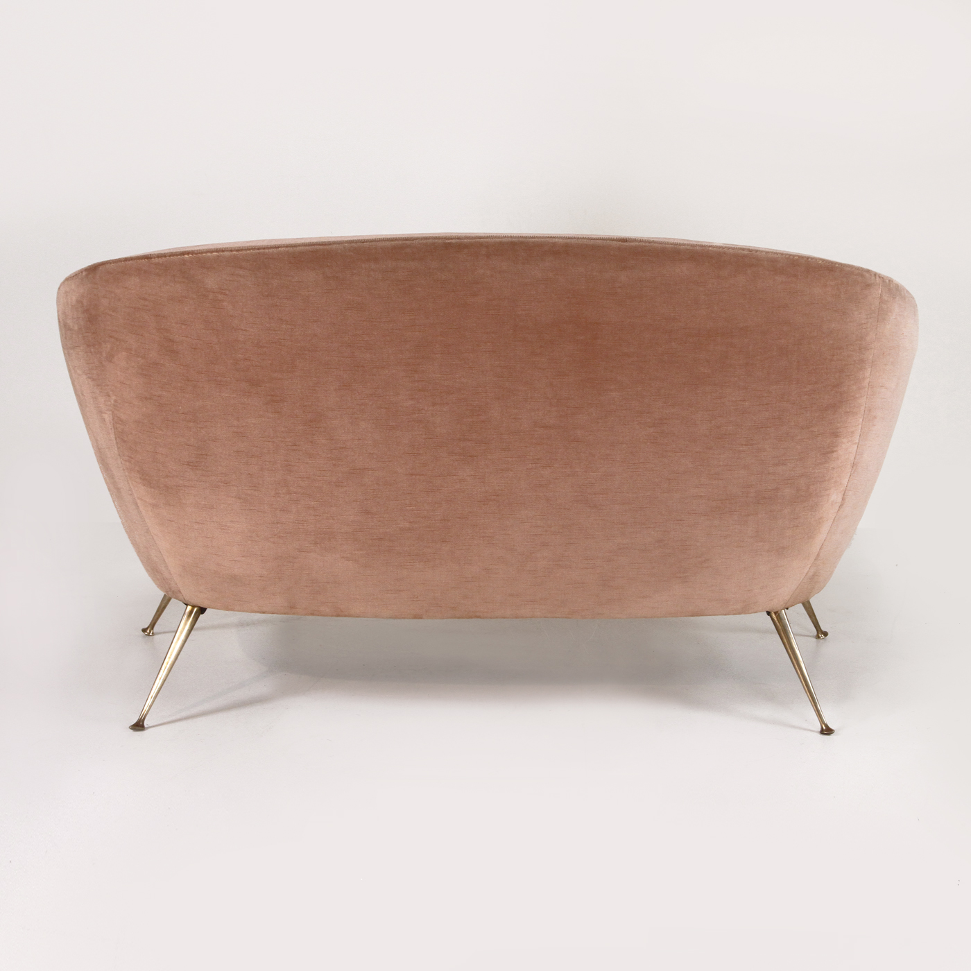 divano - anni 60 - sofa - vintage - modernariato - velvet sofa - wood sofa - mid century modern - gio Ponti - Guglielmo Veronesi