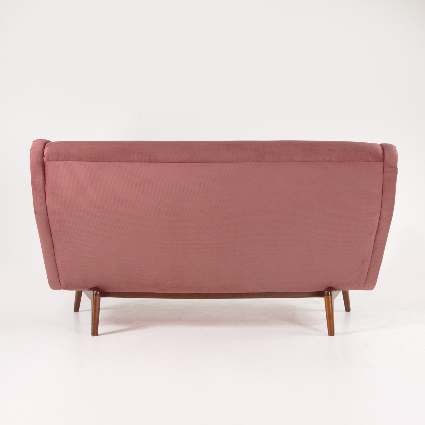 divano - anni 60 - sofa - vintage - modernariato - velvet sofa - wood sofa - mid century modern - gio Ponti