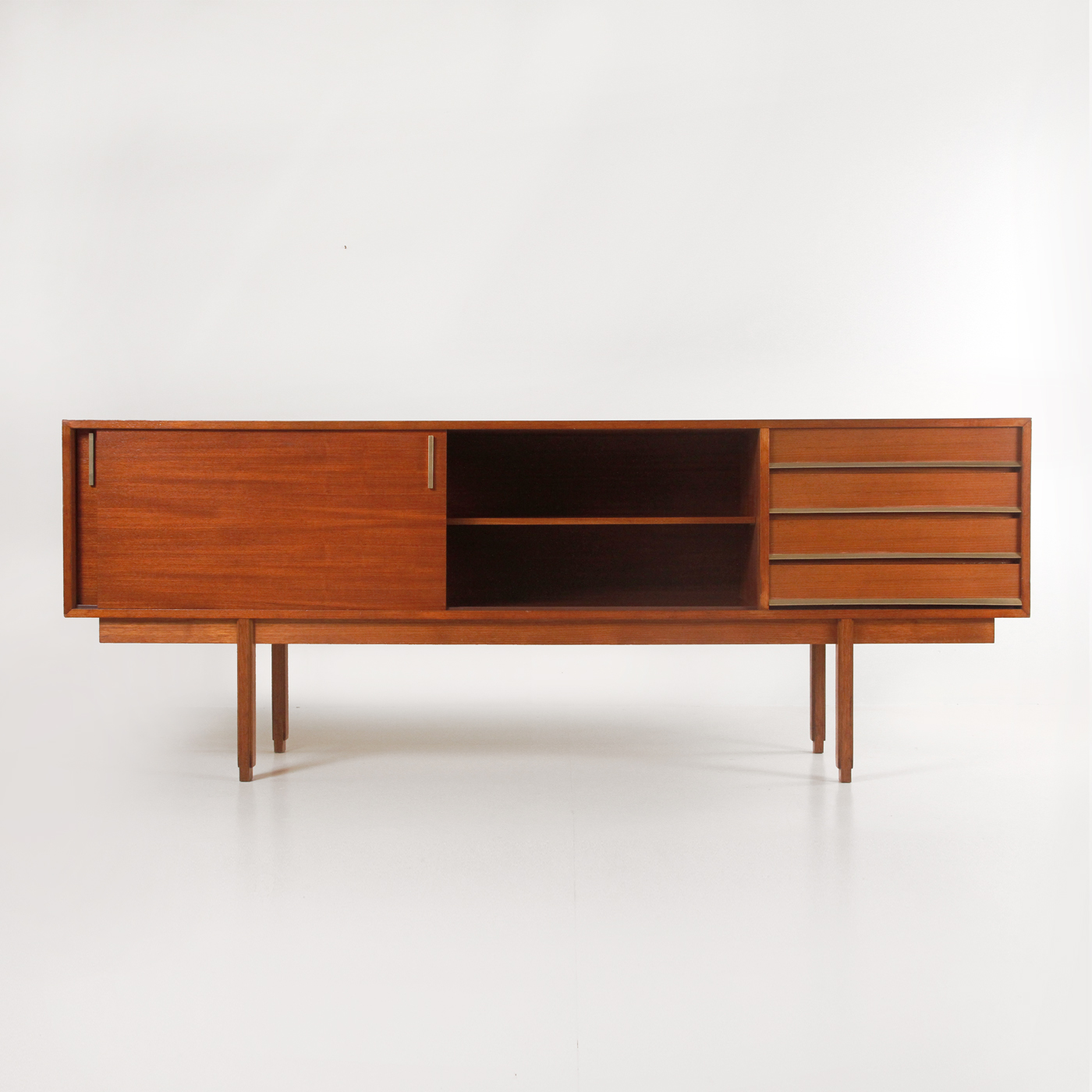 Sideboard, credenza, barovero, selex, mid centuriy forniture, design, 60s, teak, wood, modernariato vintage, amma