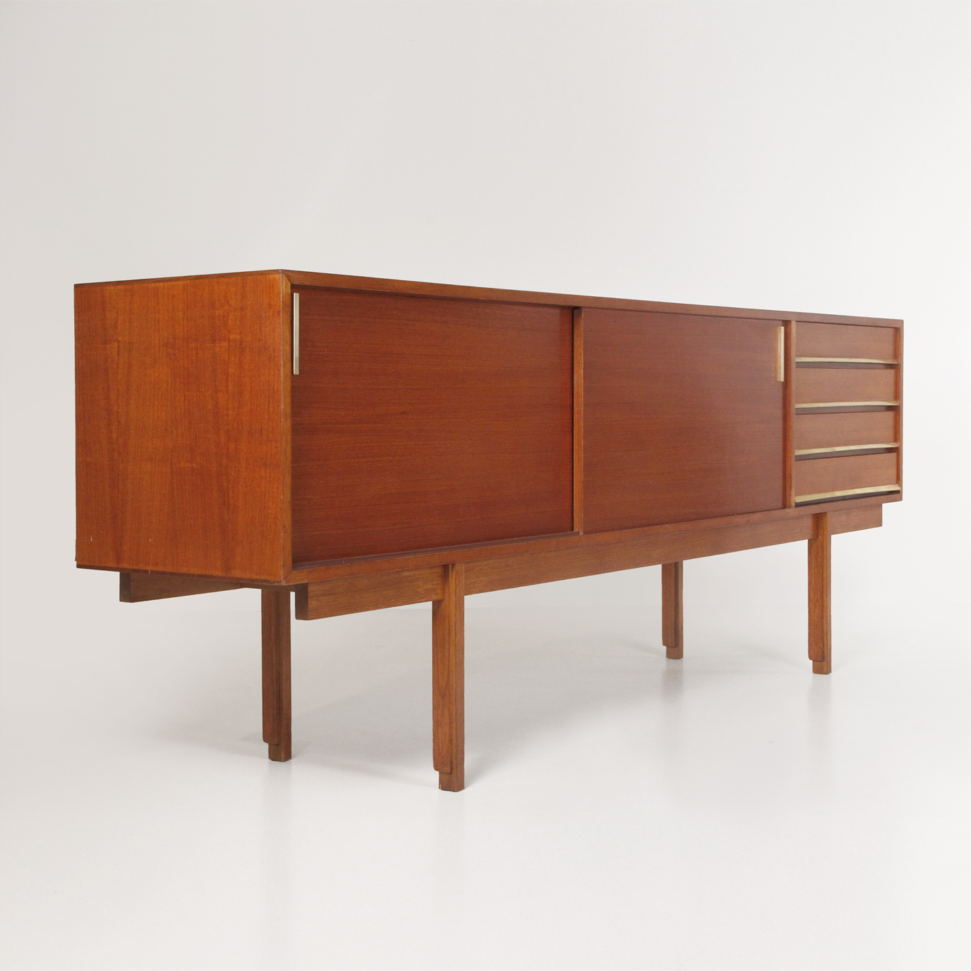 Sideboard, credenza, barovero, selex, mid centuriy forniture, design, 60s, teak, wood, modernariato vintage, amma