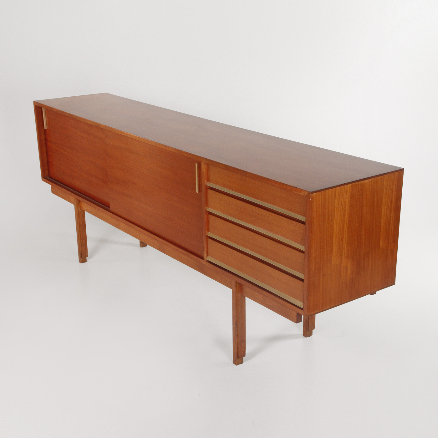 Sideboard, credenza, barovero, selex, mid centuriy forniture, design, 60s, teak, wood, modernariato vintage, amma