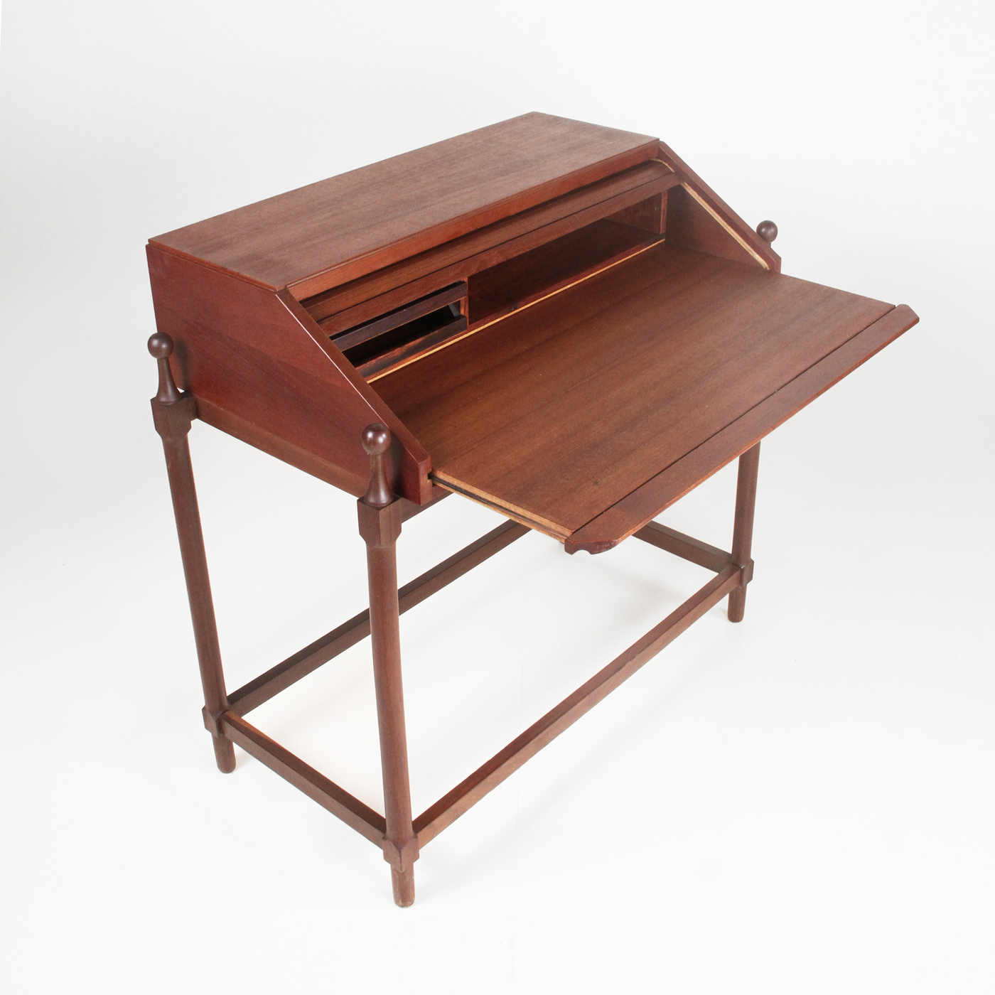 scrivania - Proserpio - desk - teak - wood - vintage - mid century modern - modernariato - design