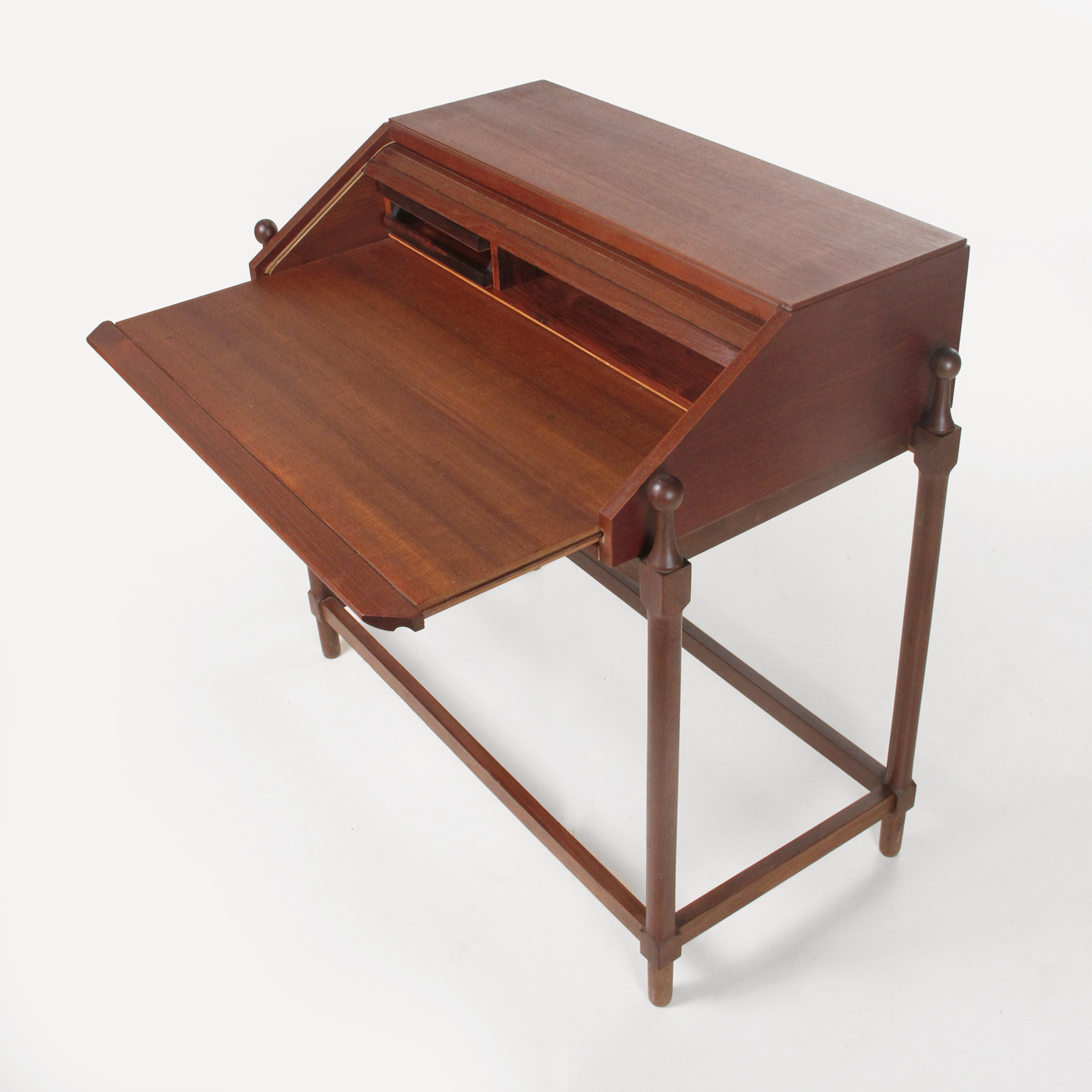 scrivania - Proserpio - desk - teak - wood - vintage - mid century modern - modernariato - design