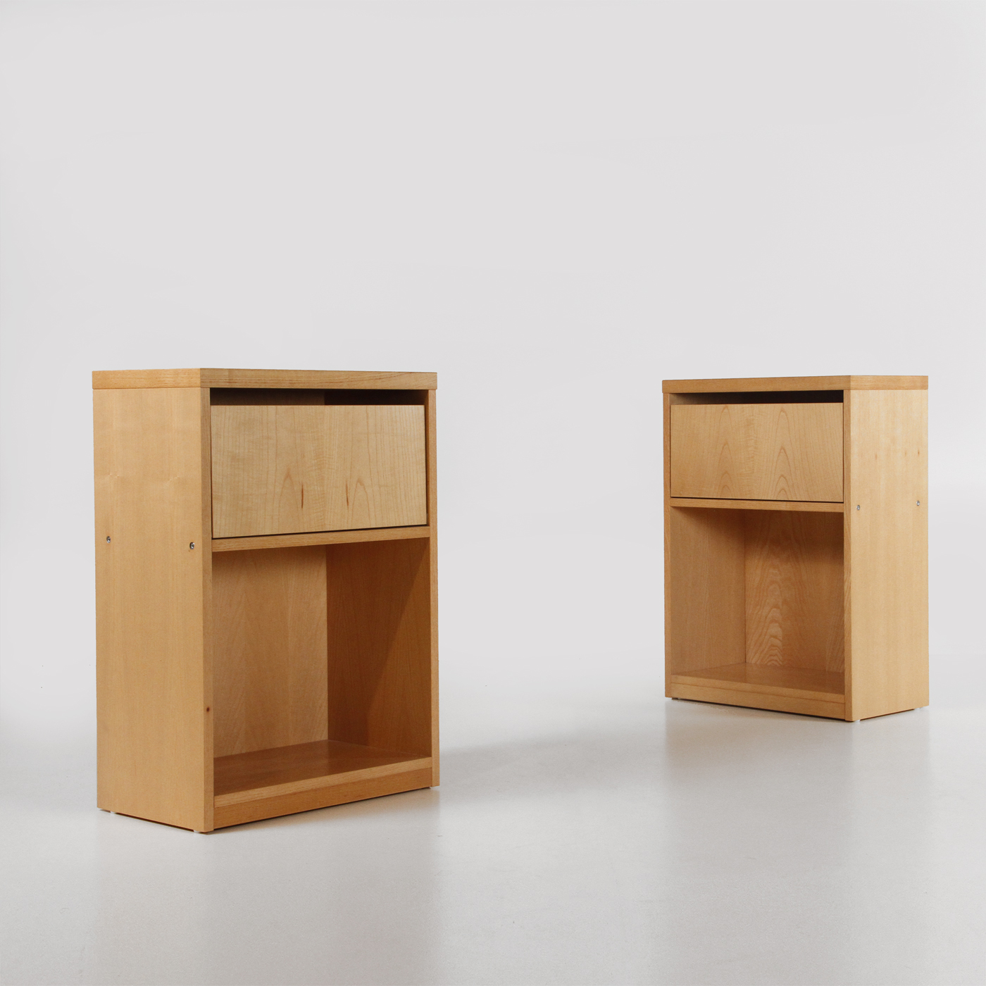 comodini - bedside tables - wood - legno - design - arredamento - modernariato - mid century furniture