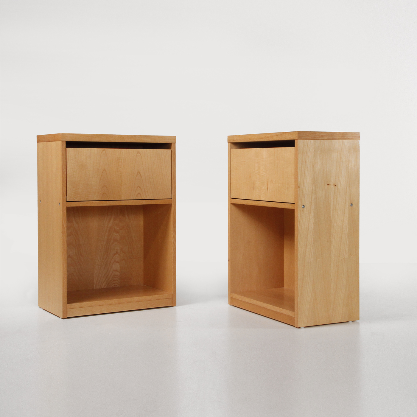 comodini - bedside tables - wood - legno - design - arredamento - modernariato - mid century furniture