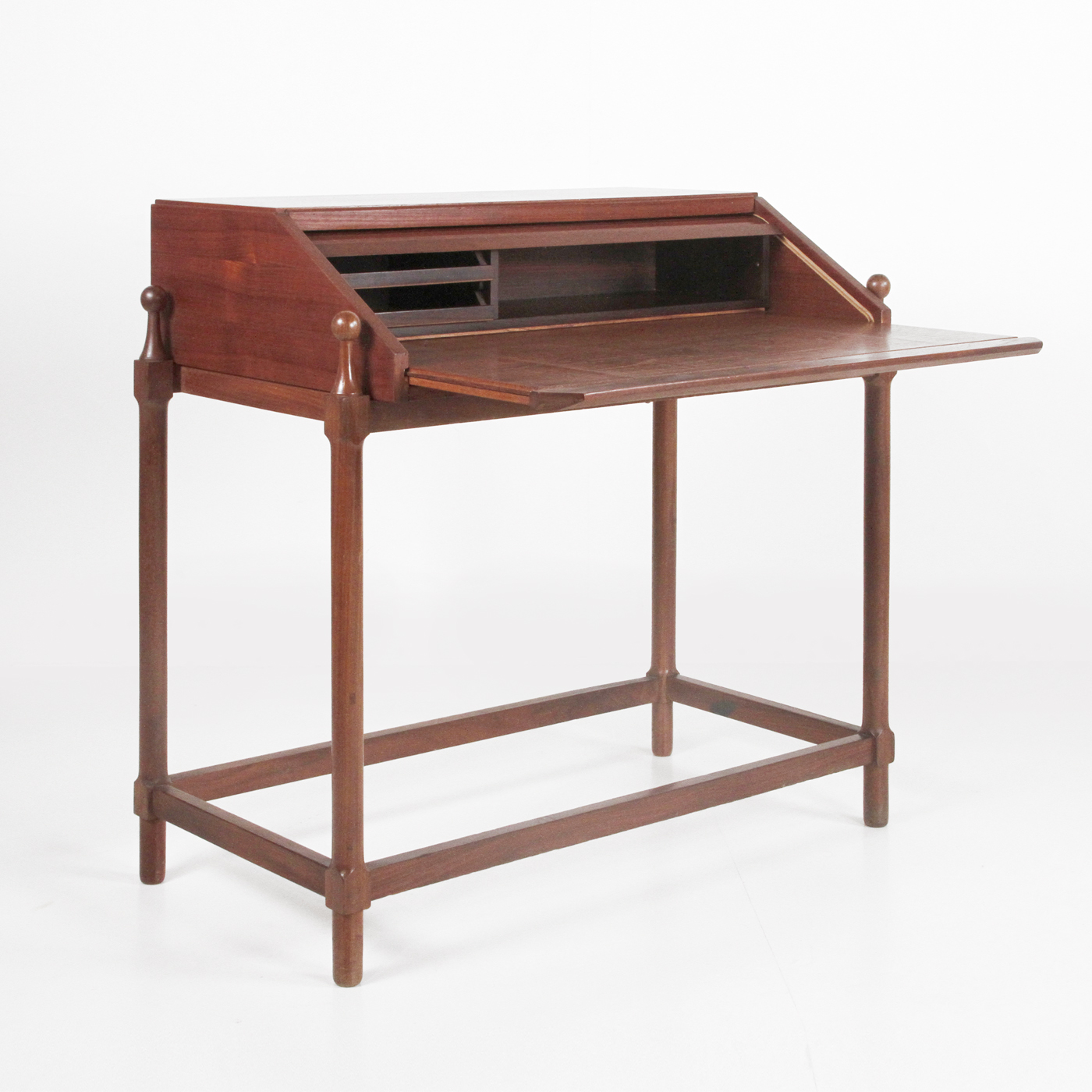 Scrittoio, secretary desk, rollup, Fratelli Proserpio. Modernist, 1960, Design 